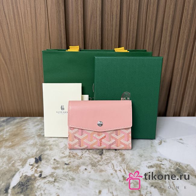 Goyard Saint-Gabriel Wallet Multicoloured Powder Pink - 12x2.5x9.3cm - 1