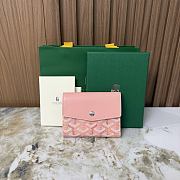 Goyard Saint-Gabriel Wallet Multicoloured Powder Pink - 12x2.5x9.3cm - 5