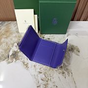 Goyard Saint-Gabriel Wallet Multicoloured Blueberry Purple - 12x2.5x9.3cm - 3