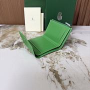 Goyard Saint-Gabriel Wallet Multicoloured Meadow Green - 12x2.5x9.3cm - 3