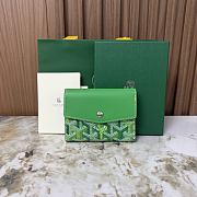 Goyard Saint-Gabriel Wallet Multicoloured Meadow Green - 12x2.5x9.3cm - 6