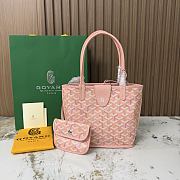 Goyard Anjou Mini Bag Multicoloured Powder Pink - 19.5x9x19.5cm - 1