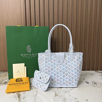 Goyard Anjou Mini Bag Multicoloured Polar Blue - 19.5x9x19.5cm