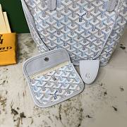 Goyard Anjou Mini Bag Multicoloured Polar Blue - 19.5x9x19.5cm - 5
