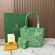 Goyard Anjou Mini Bag Multicoloured Meadow Green - 19.5x9x19.5cm - 4