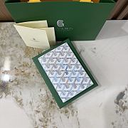 Goyard Grenelle Passport Cover Multicoloured Polar Blue - 14x10x1.5cm - 3
