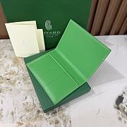 Goyard Grenelle Passport Cover Multicoloured Meadow Green - 14x10x1.5cm - 6