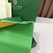 Goyard Grenelle Passport Cover Multicoloured Meadow Green - 14x10x1.5cm - 5