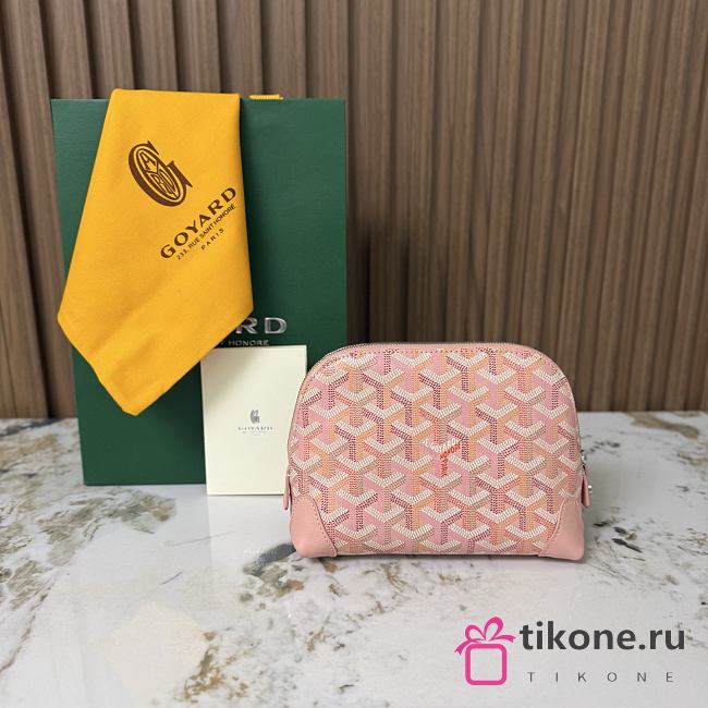 Goyard Vendome Cosmetic Pouch Multicoloured Powder Pink - 18x7x13.5cm - 1