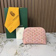 Goyard Vendome Cosmetic Pouch Multicoloured Powder Pink - 18x7x13.5cm - 1