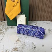 Goyard Vendome Cosmetic Pouch Multicoloured Blueberry Purple - 18x7x13.5cm - 6