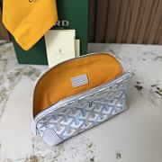Goyard Vendome Cosmetic Pouch Multicoloured Polar Blue - 18x7x13.5cm - 3