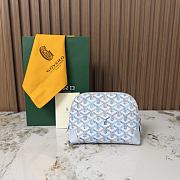 Goyard Vendome Cosmetic Pouch Multicoloured Polar Blue - 18x7x13.5cm - 2