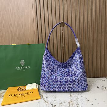 Goyard Hobo Boheme PM Bag Multicoloured Blueberry Purple - 43x14x27cm