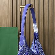 Goyard Hobo Boheme PM Bag Multicoloured Blueberry Purple - 43x14x27cm - 3
