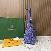 Goyard Hobo Boheme PM Bag Multicoloured Blueberry Purple - 43x14x27cm - 4