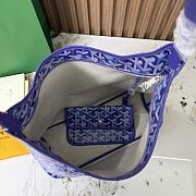 Goyard Hobo Boheme PM Bag Multicoloured Blueberry Purple - 43x14x27cm - 5