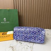 Goyard Hobo Boheme PM Bag Multicoloured Blueberry Purple - 43x14x27cm - 6