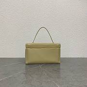 Celine Rectangle In Supple Calfskin Deep Ivory - 24x14x6cm - 4