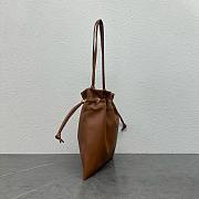 Celine Small Crystal Pouch In Lambskin Brown - 29x32x0.5cm - 2