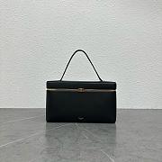 Celine Rectangle In Supple Calfskin Black - 24x14x6cm - 1