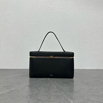 Celine Rectangle In Supple Calfskin Black - 24x14x6cm