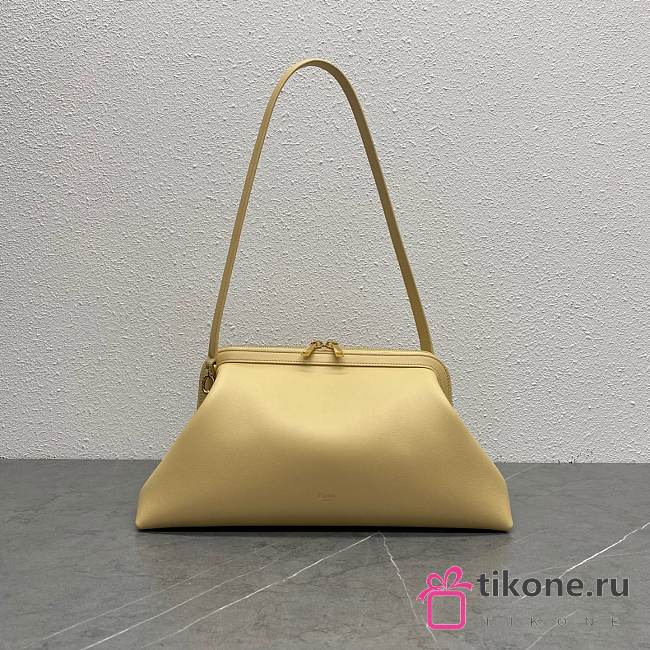 Celine Doctor's Pouch In Supple Natural Calfskin Light Sand - 35x18x18cm - 1