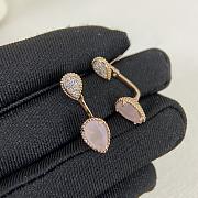 Boucheron Serpent Bohème Single Stud Earring S And XS Motifs Pink  - 3
