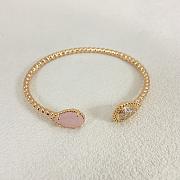 Boucheron Serpent Bohème Bracelet S Motif Pink Quartz - 4