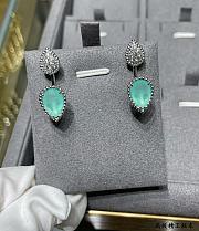 Boucheron Serpent Bohème Single Stud Earring S And XS Motifs Pear Aquaprase - 5