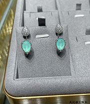 Boucheron Serpent Bohème Single Stud Earring S And XS Motifs Pear Aquaprase - 4