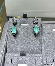 Boucheron Serpent Bohème Single Stud Earring S And XS Motifs Pear Aquaprase - 2