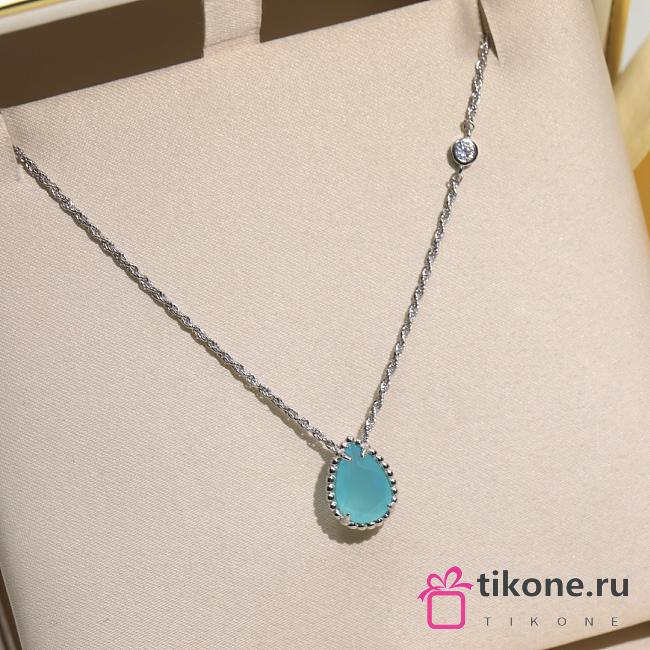Boucheron Serpent Bohème Pendant XS Motif Pear Aquaprase - 1