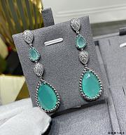 Boucheron Serpent Bohème Pendant Earrings, XS And L Motifs Pear Aquaprase - 4