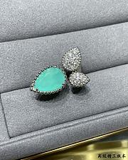 Boucheron Serpent Bohème Ring 3 Motifs Pear Aquaprase - 1