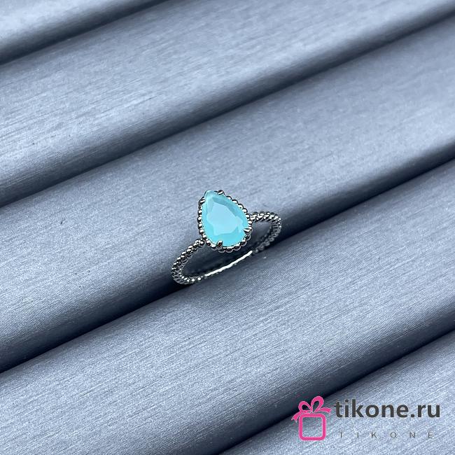 Boucheron Serpent Bohème Ring S Motif Pear Aquaprase - 1
