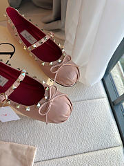Valentino Mary Jane Rockstud Nappa Ballerina Phard 5mm - 6