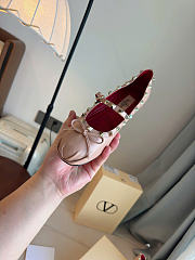 Valentino Mary Jane Rockstud Nappa Ballerina Phard 5mm - 5