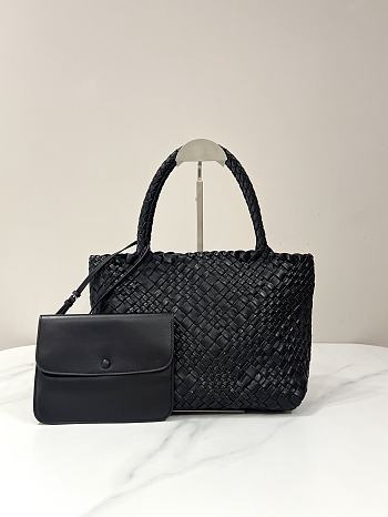 The Row Amber Bag Black - 28x12x21cm