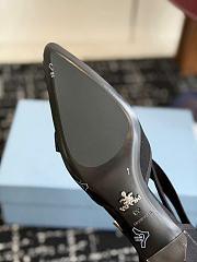 Prada Canvas Pumps Black 45mm 1I444O - 4