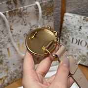 Dior Medaillon Belt Craie Smooth Calfskin 25mm - 6