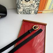 Dior Legende Belt Black Smooth Calfskin 25mm - 2