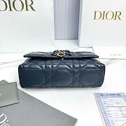 My Dior Mini Bag Trianon Cannage Lambskin Navy - 21x11.5x7cm - 3