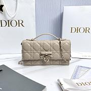 My Dior Mini Bag Beige Cannage Lambskin Bow - 21x11.5x4.5cm - 1