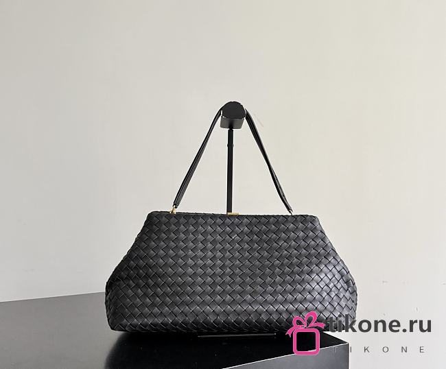 Bottega Veneta The 1998 Lambskin Black - 37x18x16cm - 1