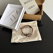 Bottega Veneta Leather Bracelet in Amber  - 1