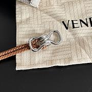 Bottega Veneta Leather Bracelet in Amber  - 3