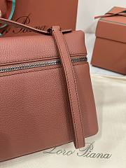 Loro Piana Extra Pouch L29 Kummel/Onyx (P0C2) - 29x18x5cm - 6