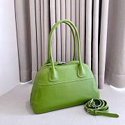 Miumiu Vivant Nappa Leather Bag Fern Green 5BB199 -  32x19.5x11cm - 3