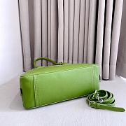 Miumiu Vivant Nappa Leather Bag Fern Green 5BB199 -  32x19.5x11cm - 2